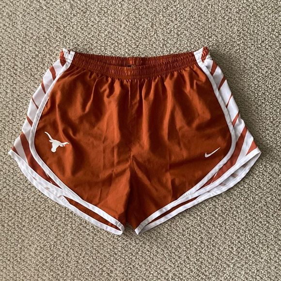 NEW Nike Texas Longhorns Burnt Orange Tempo Shorts Size Small Lined Running NWOT - Picture 1 of 8